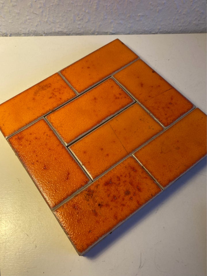 Orange retro mosaik