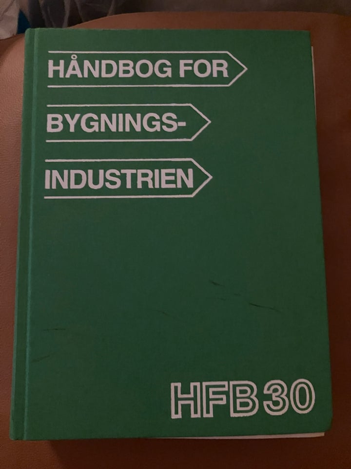 Håndbog for bygningsindudstrien,