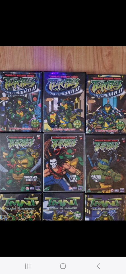 TURTLES, DVD, animation