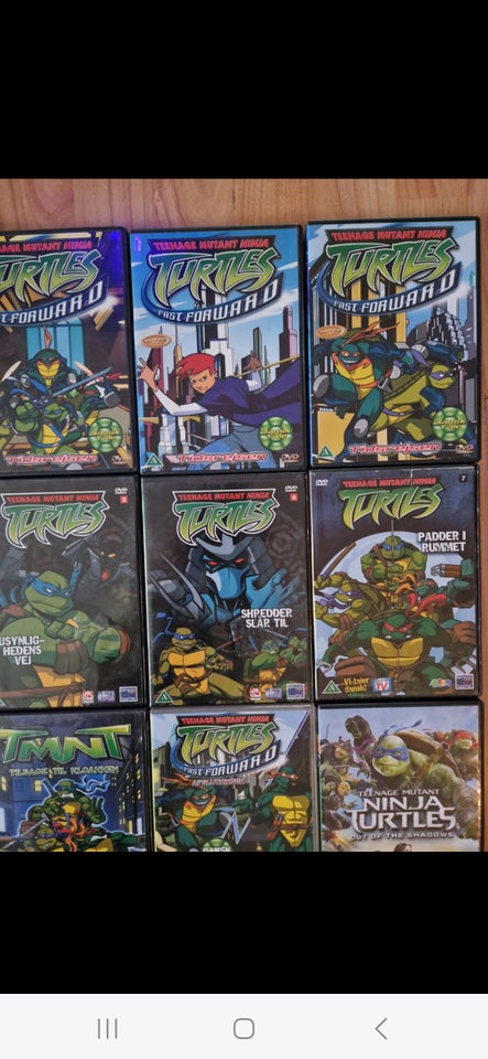 TURTLES, DVD, animation