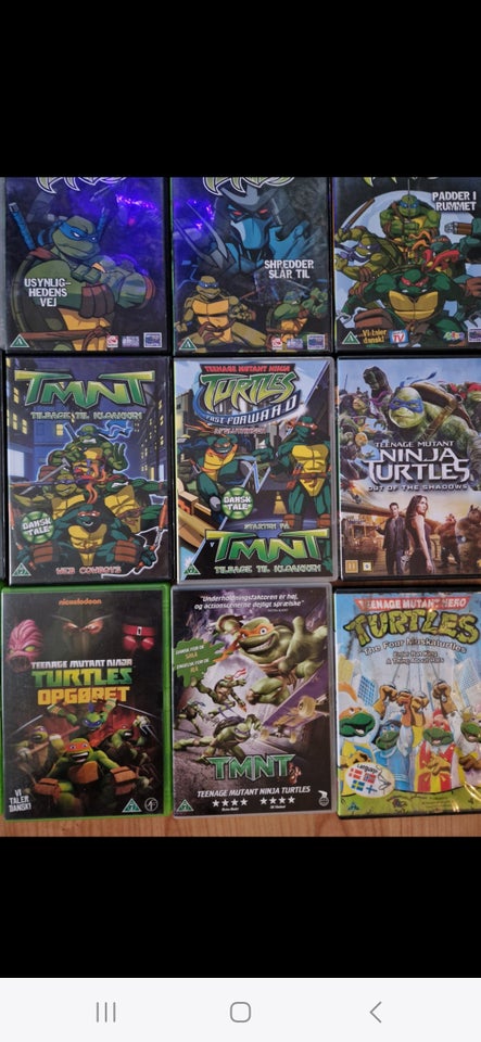 TURTLES, DVD, animation