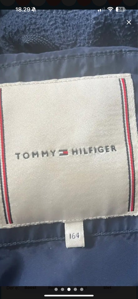 Jakke, Dunjakke, Tommy Hilfiger