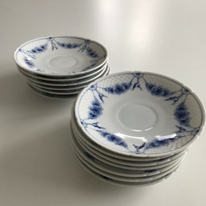 Porcelæn Tallerken underkop B&amp;G