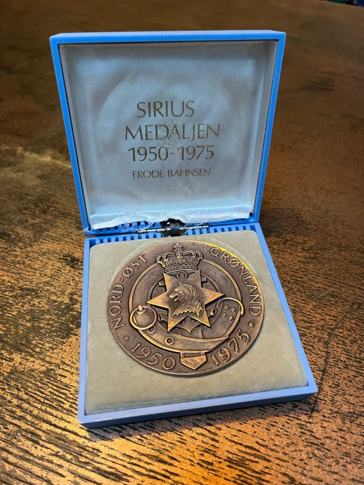 Medalje Sirius medaljen