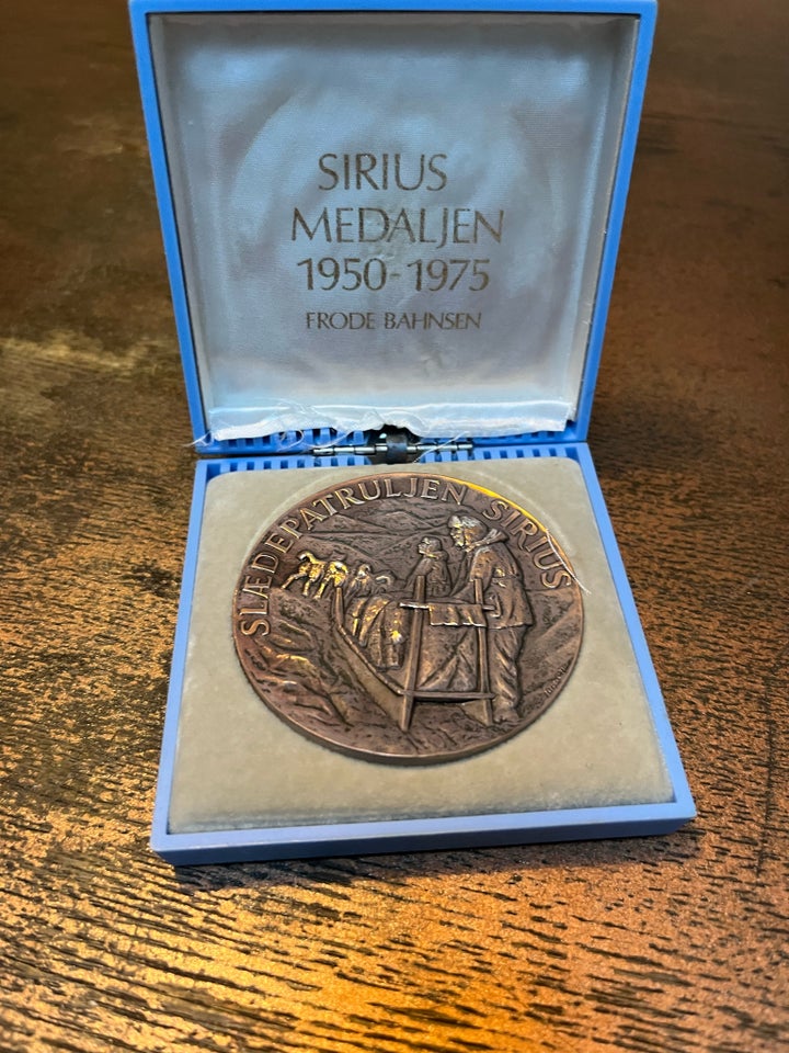 Medalje Sirius medaljen