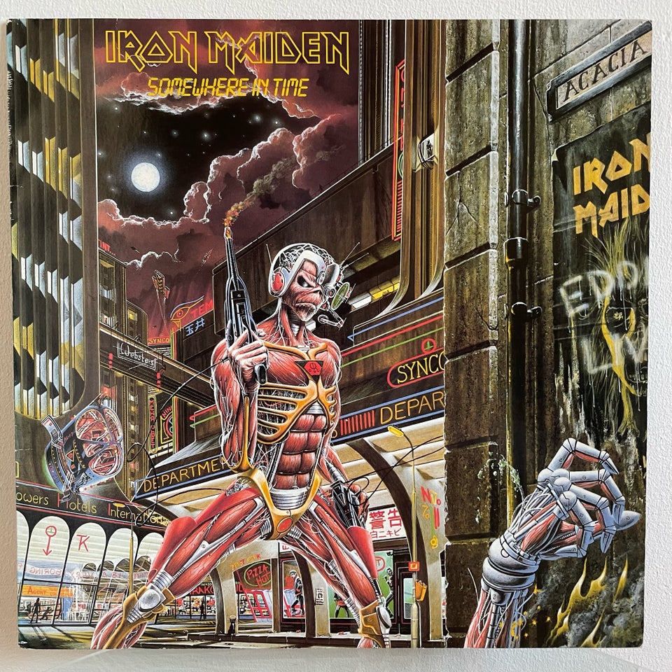 LP Iron Maiden Somewhere In Time