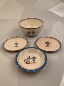Keramik Skål fad og tallerken