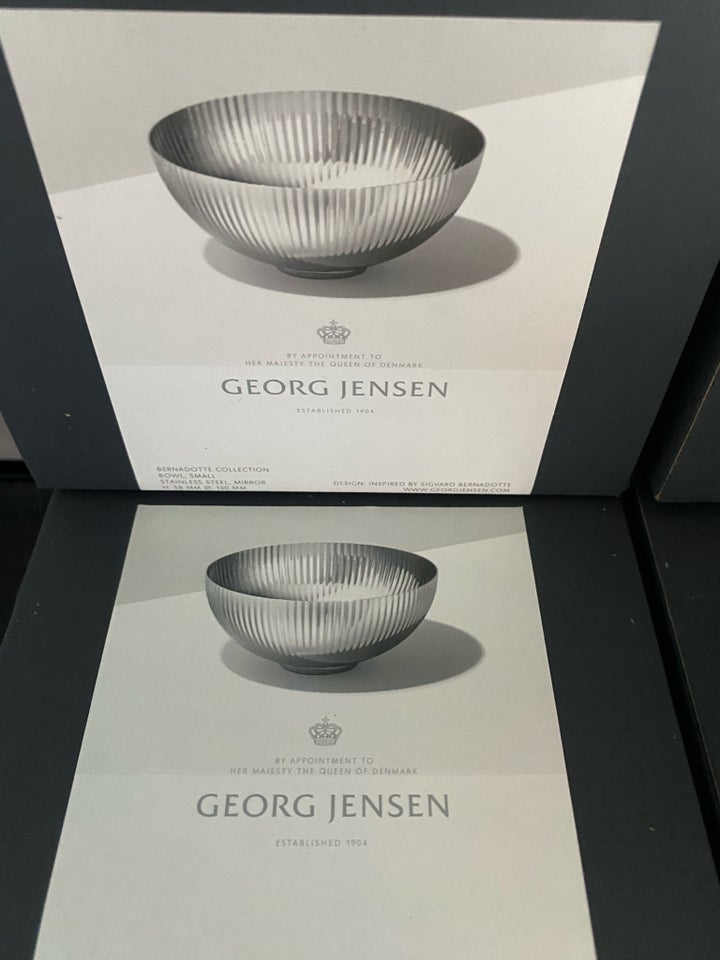 Georg Jensen bernadotte skåle