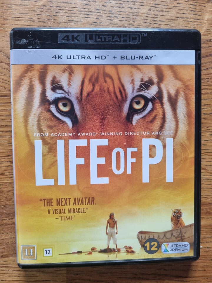 Life of pi Ultra HD Blu-ray