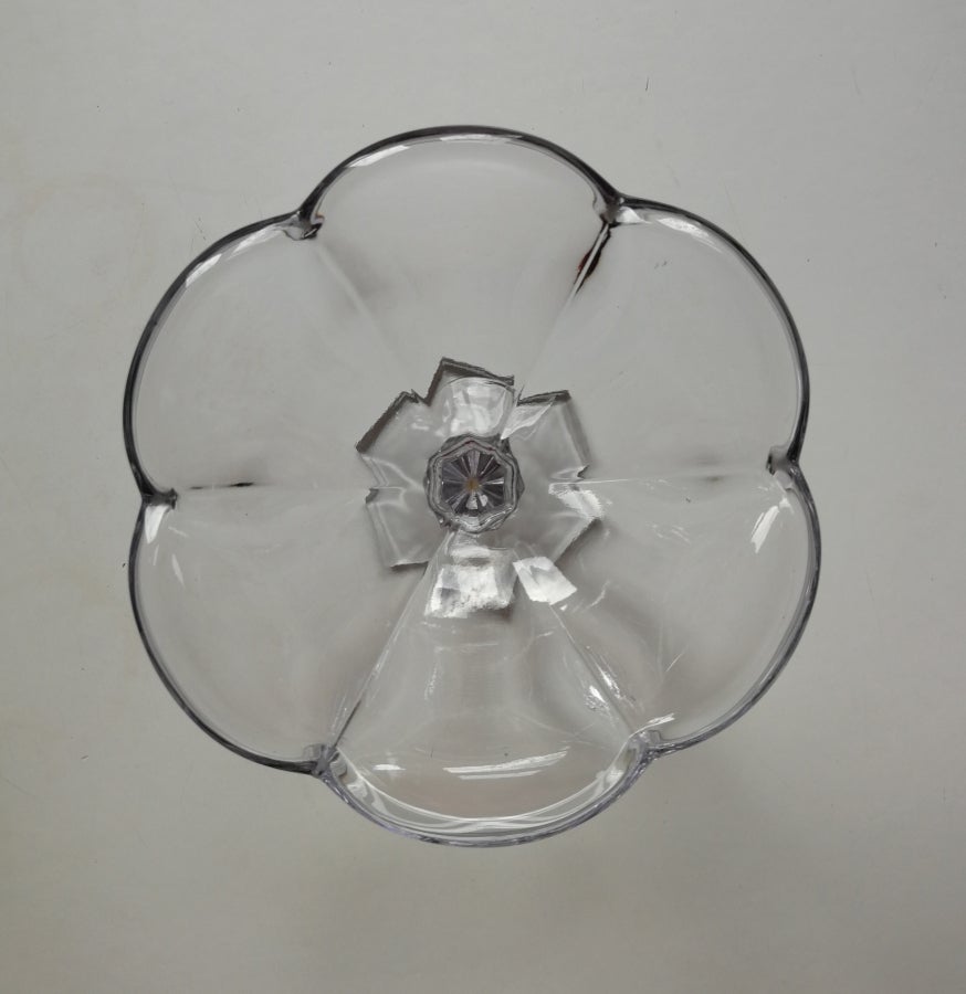 Glas, Lille vintage Chippendale