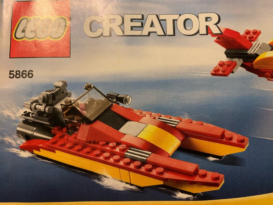 Lego City, 5866 Rescue speedbåd