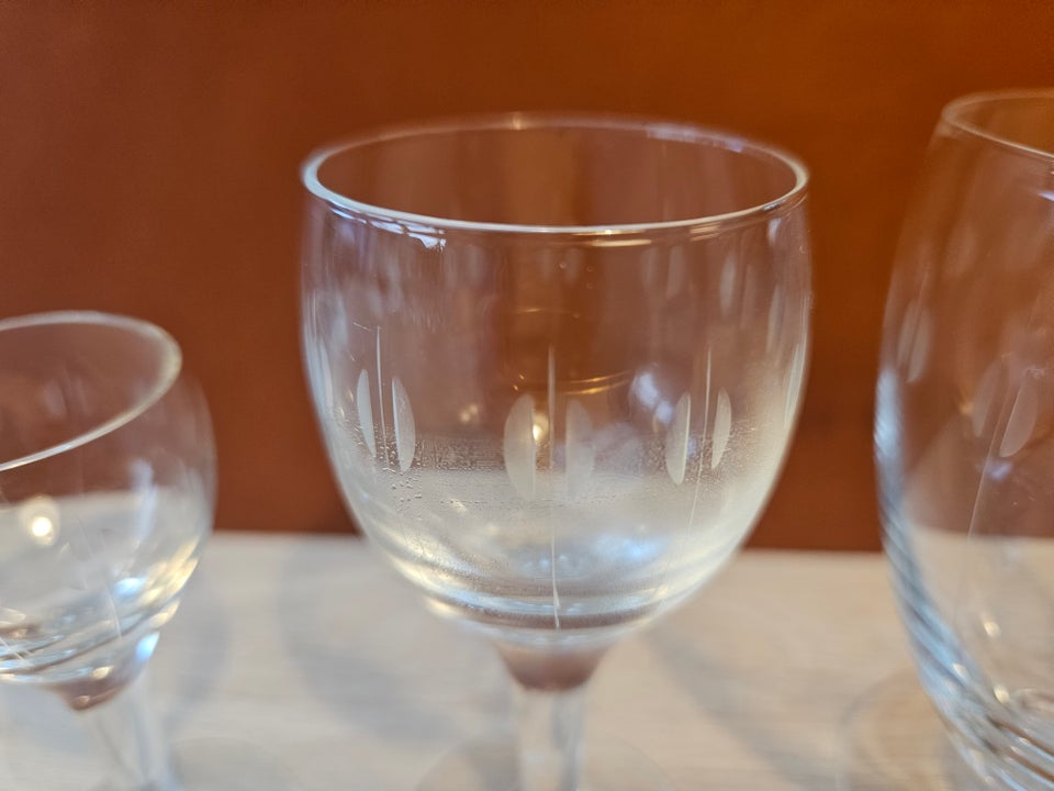 Glas, øl, snaps og portvins glas