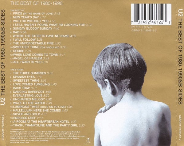 U2: The Best Of 1980-1990  B-Sides