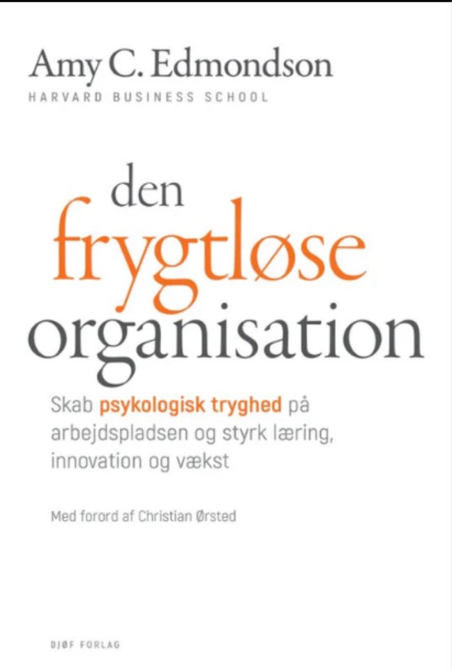 Den frygtløse organisation, Amy C.