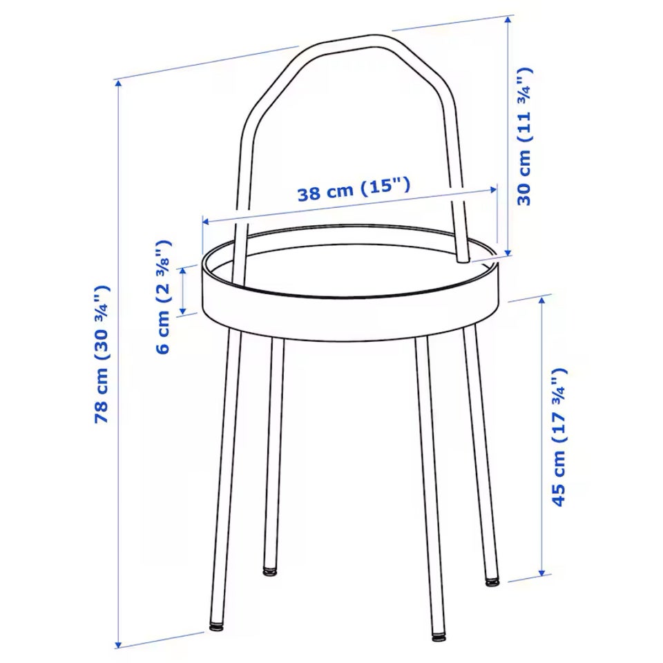 Sidebord Ikea Burvik