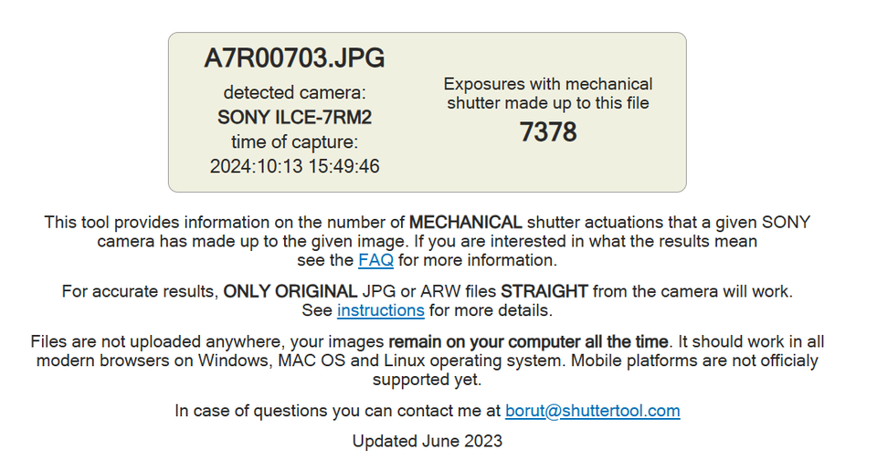 Sony, A7Rii, 42,4 megapixels