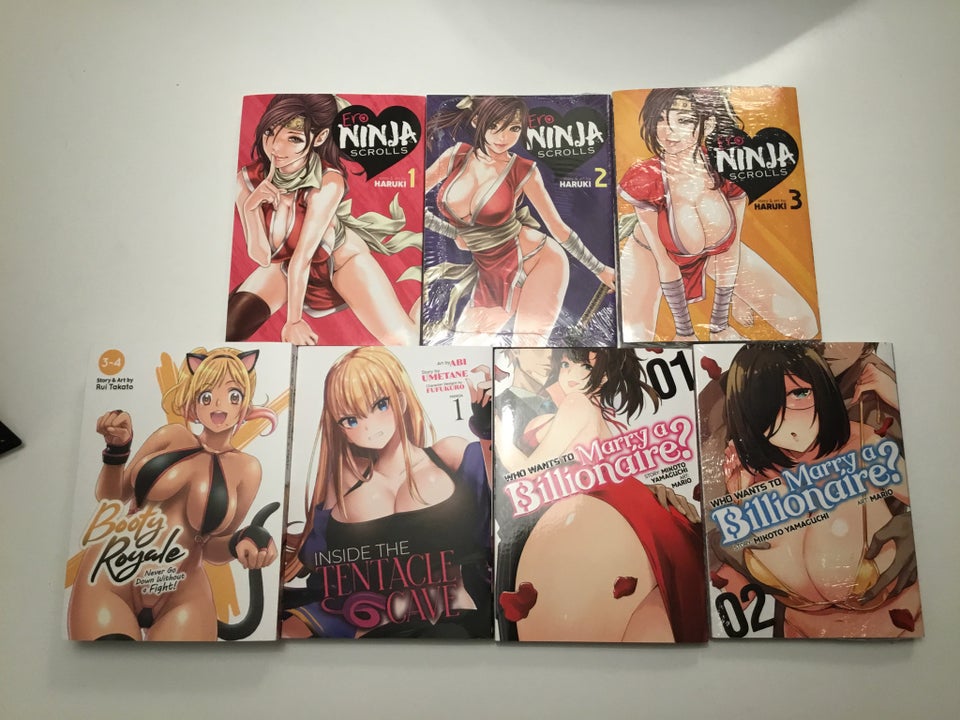 Manga Hentai lot, Ghostship