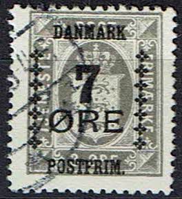 Danmark, stemplet, bogtryk