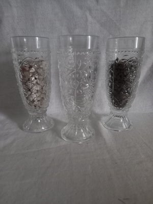 Glas Vase eller fyrfadsstage