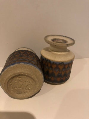 Keramik Lysestager Stougaard
