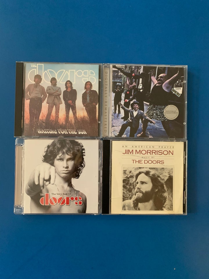 THE DOORS: 4 CD ALBUMS, rock