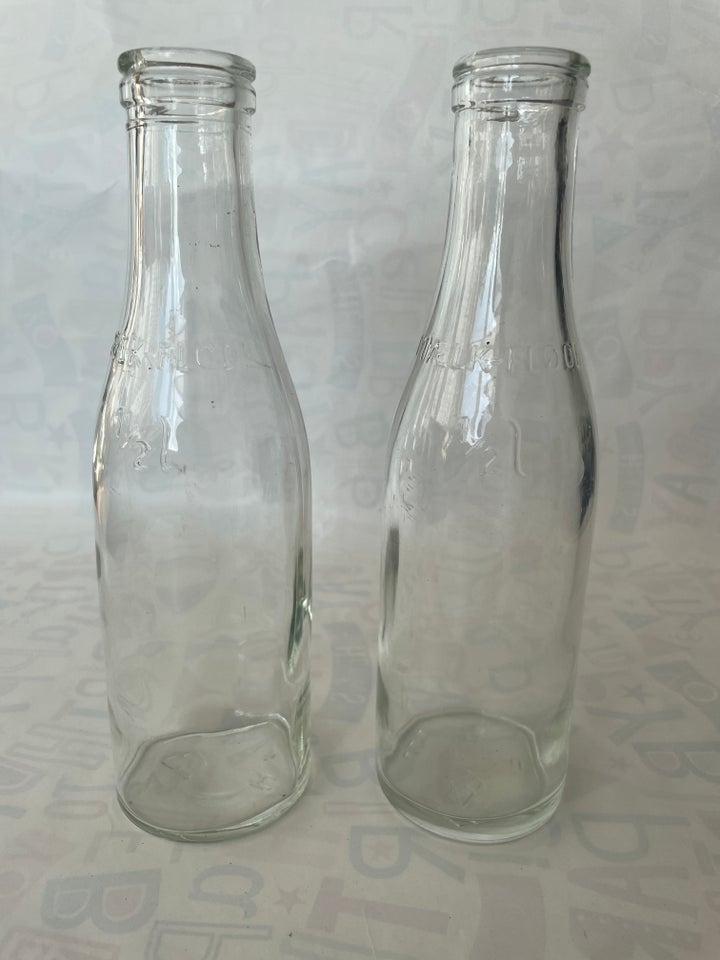 Mælkeflasker Glas