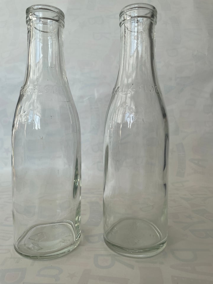 Mælkeflasker Glas