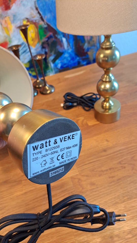 Lampe Watt  Veke