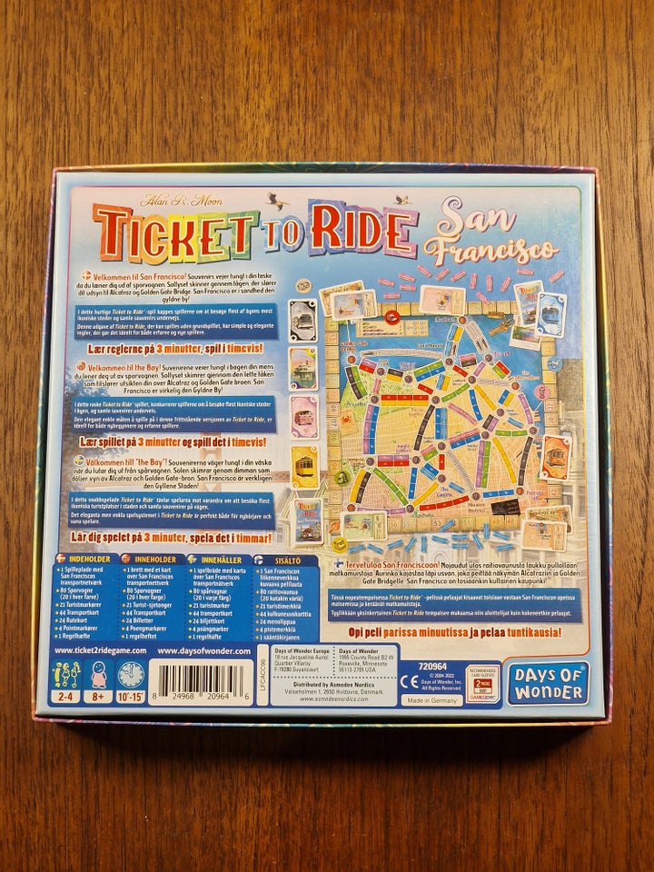 Ticket to Ride: San Francisco