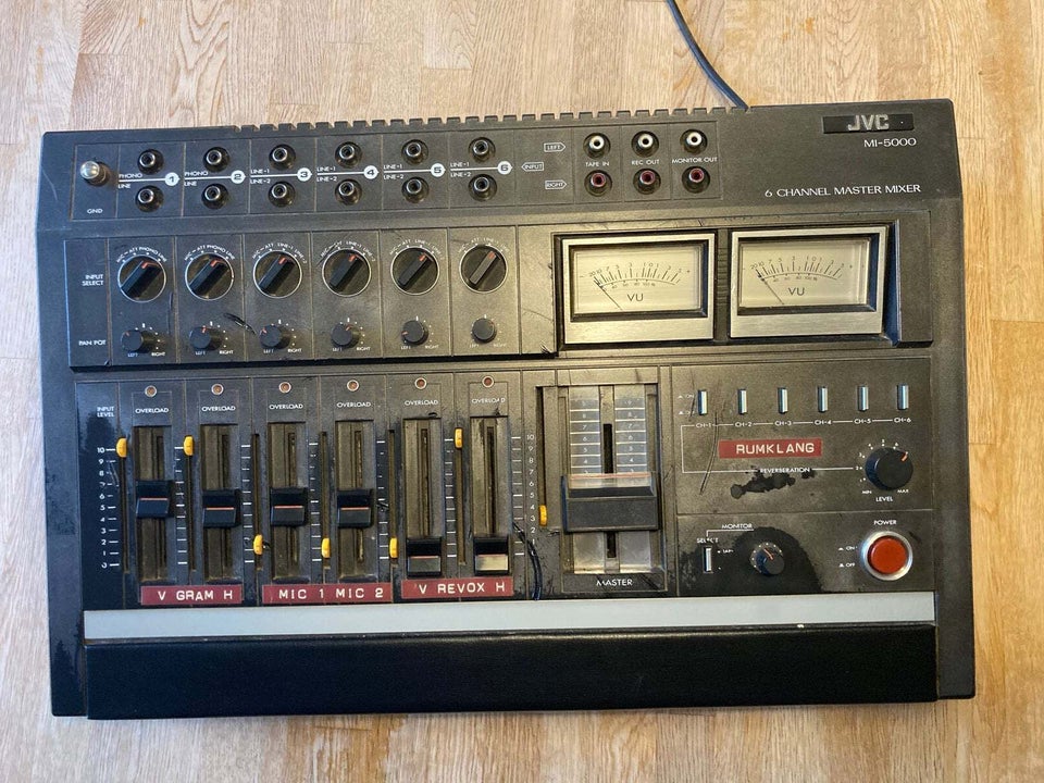 Analog mixer, JVC MI 5000