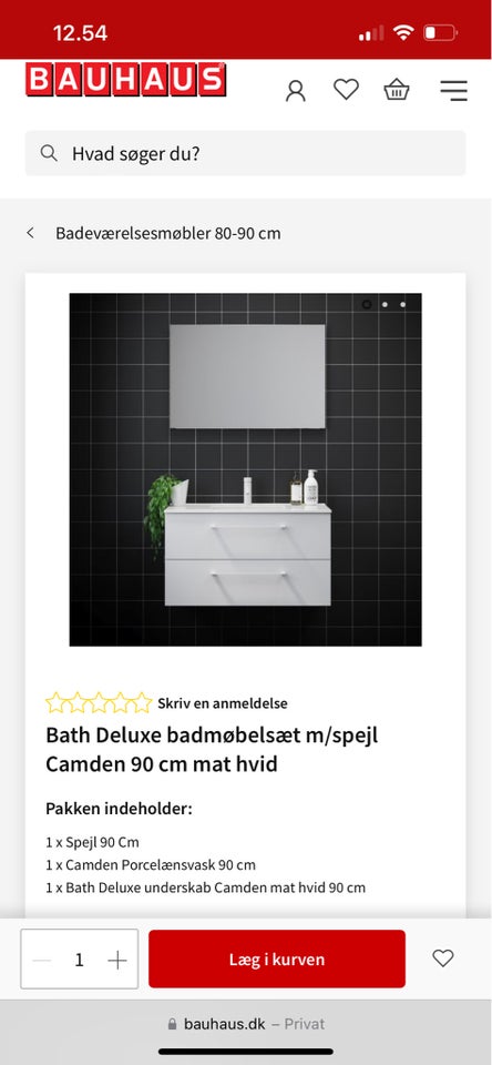 Badeværelsesmiljø Bad delux