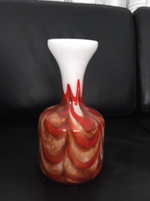 Glas, Vase fra Firenze 25 cm