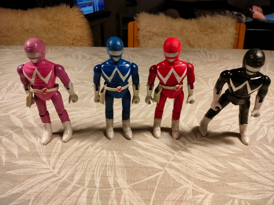 Samlefigurer, Power Ranger 4stk