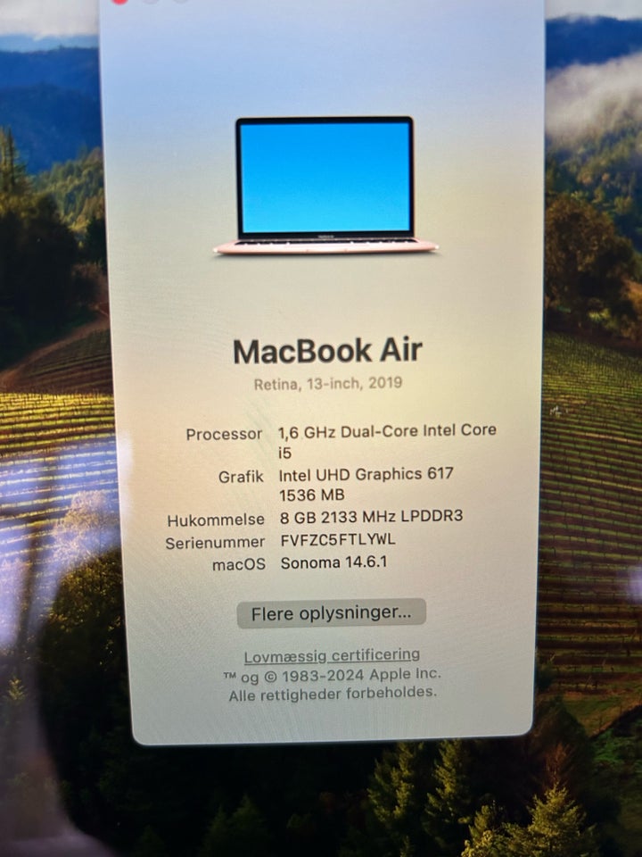 MacBook Air, Retina, 1 GHz