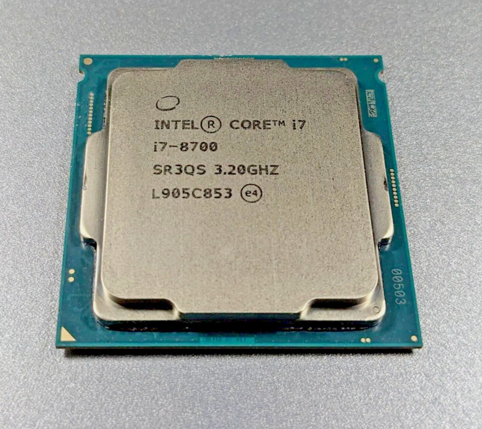 Intel, i7-8700, intel core i7 8700