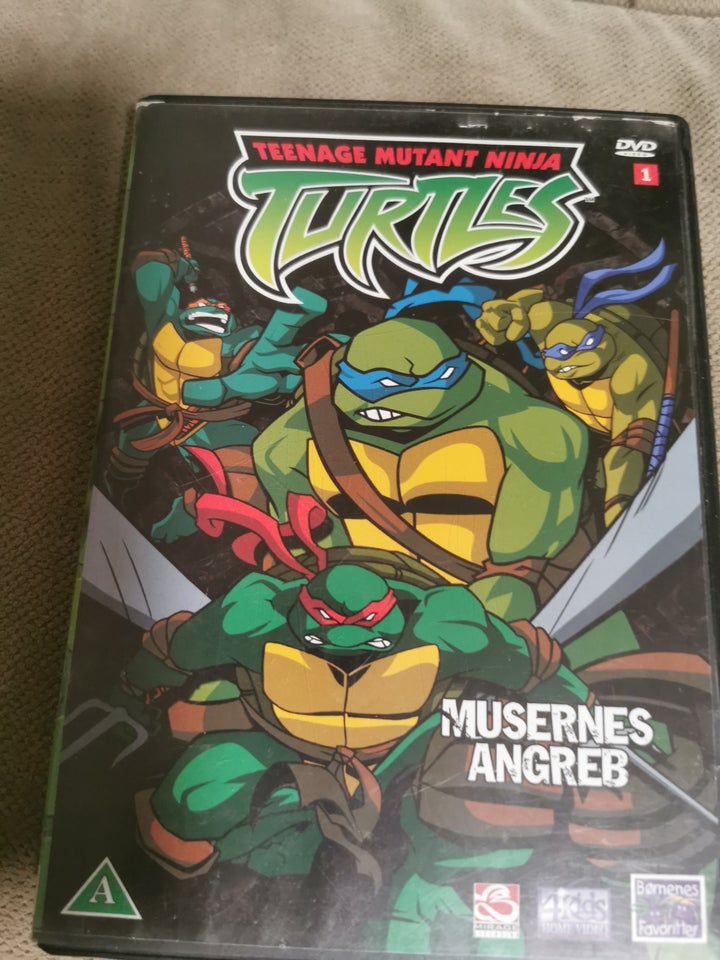 Teenage Mutant Ninja Turtles, DVD,