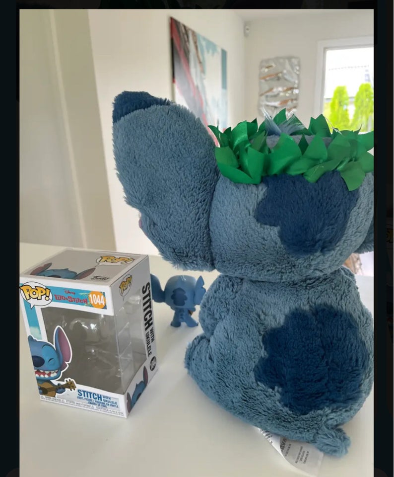 Funko pop og bamse Stitch , Disney