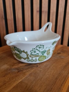 Porcelæn Retro smør skål Turi-