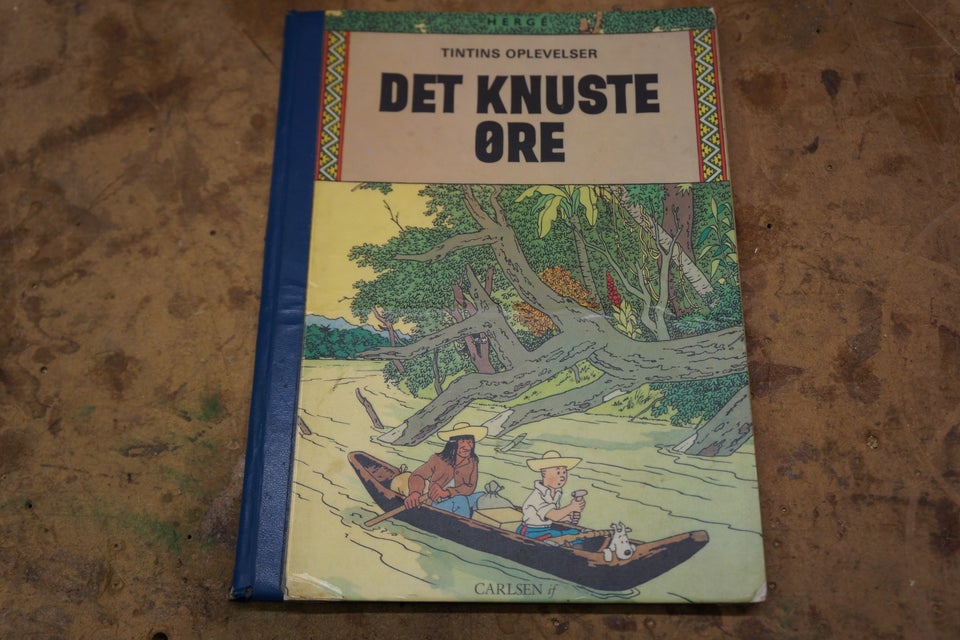 Tintins oplevelser, Herge,