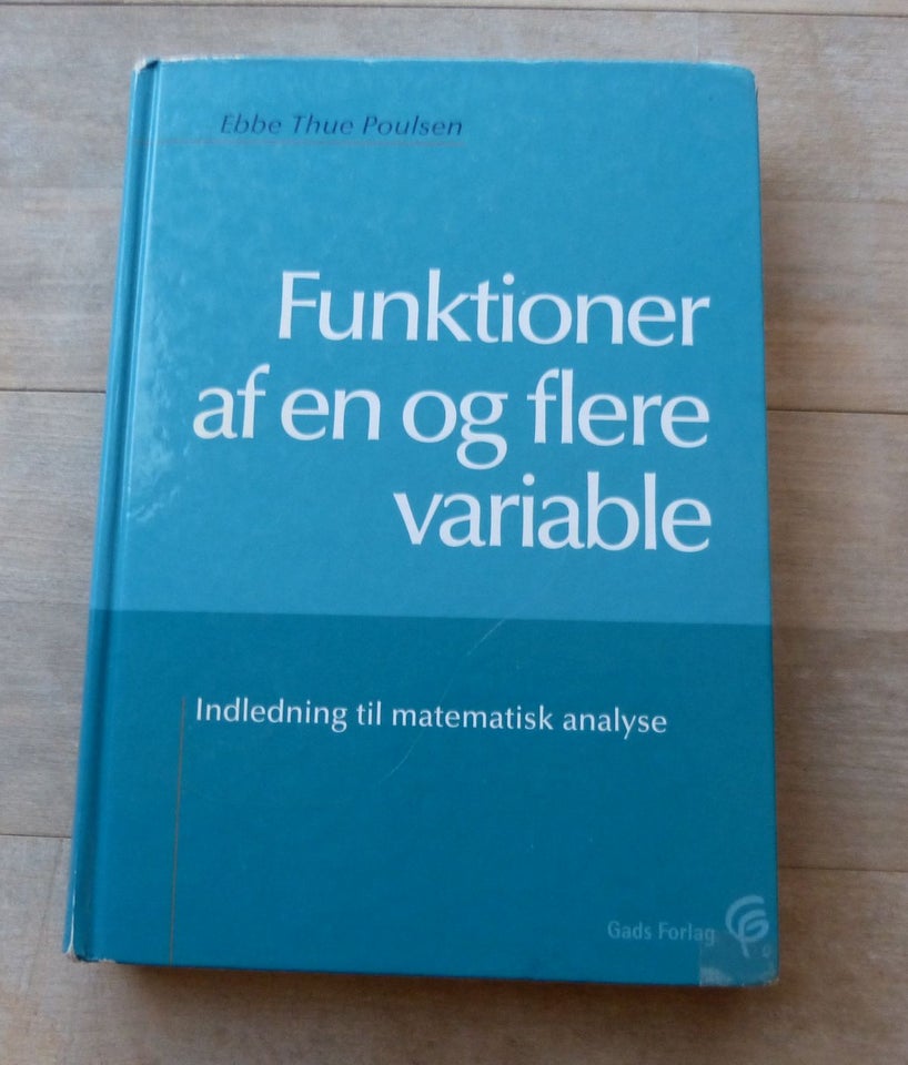 Funktioner af en og flere variable,