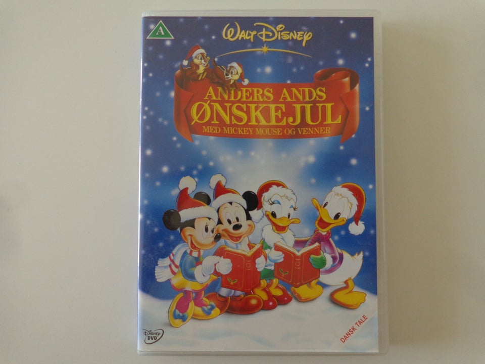 Disney Anders Ands Ønske Jul, DVD,