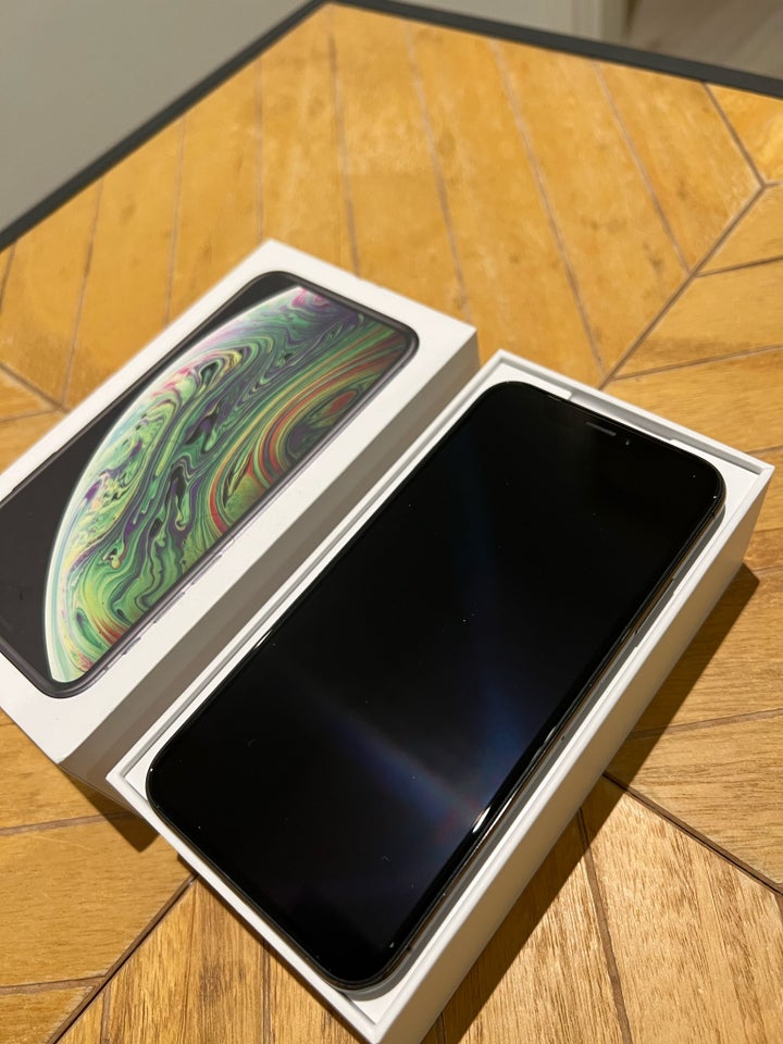 iPhone XS, 64 GB, sort