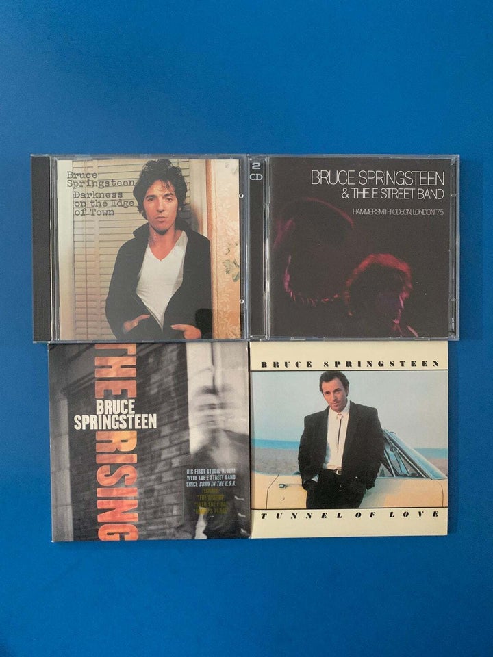 BRUCE SPRINGSTEEN: 4 CD ALBUMS,