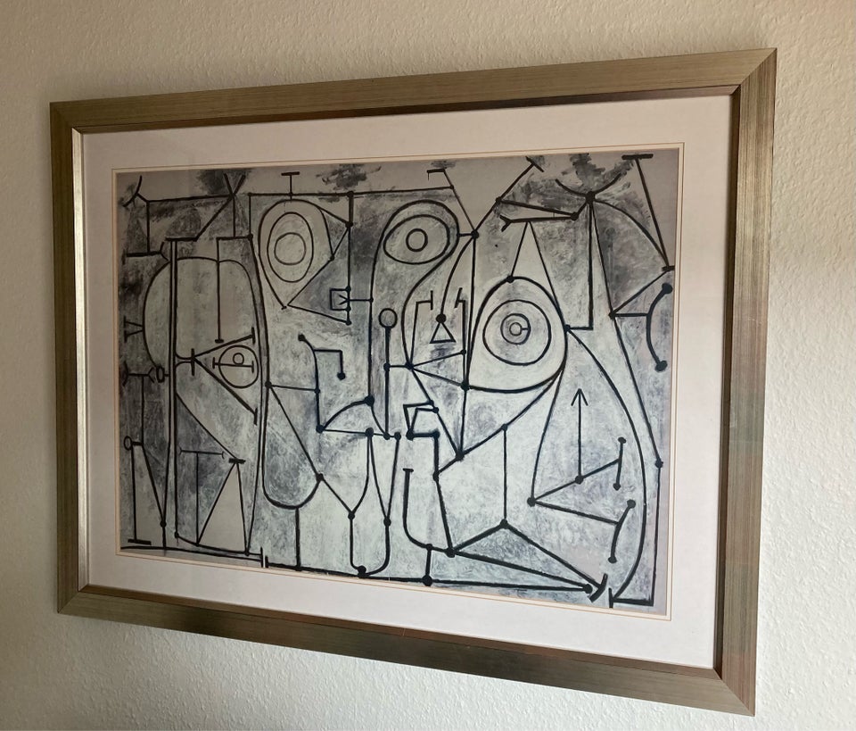 Stort Picasso-tryk