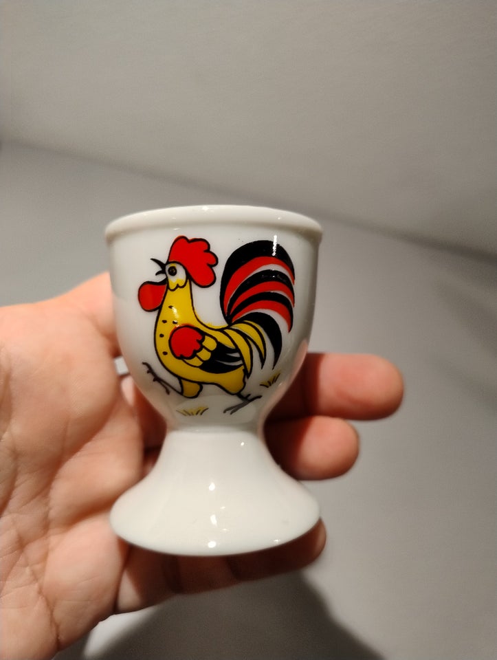 Porcelæn, Æggebæger, Gamle