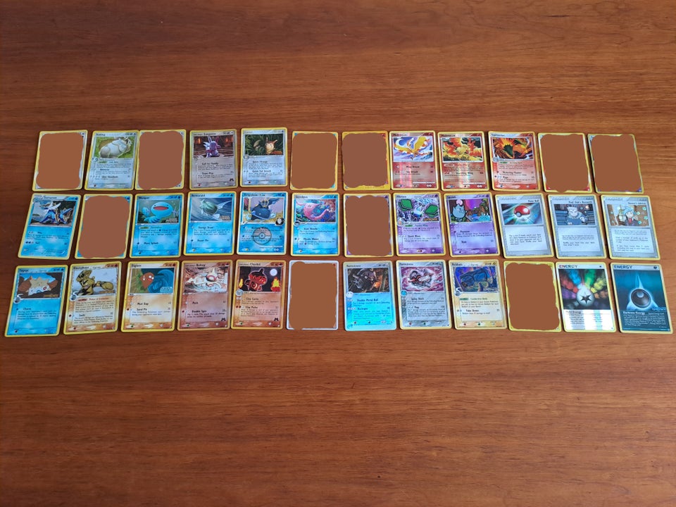 Samlekort, Pokemon holo glimmer