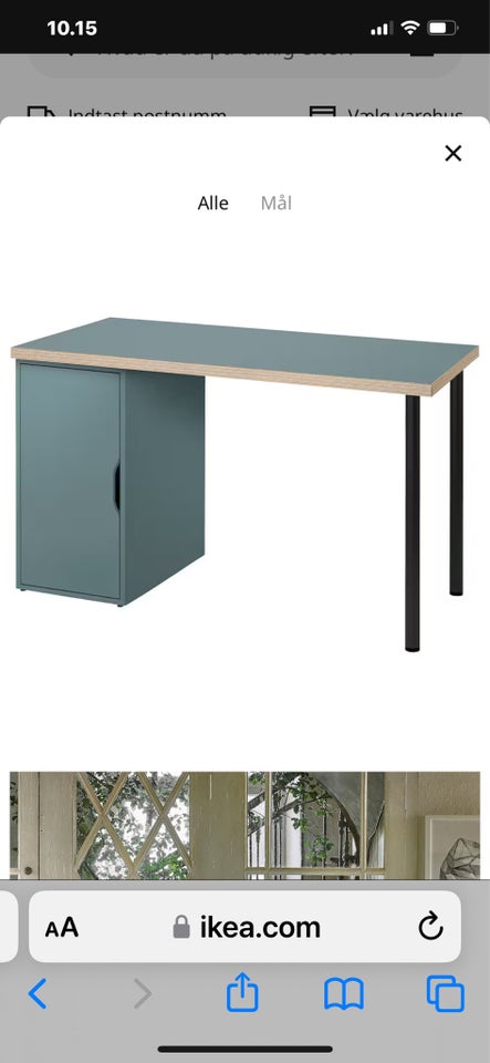 Skrivebord, Ikea, b: 120 d: 60 h: 73