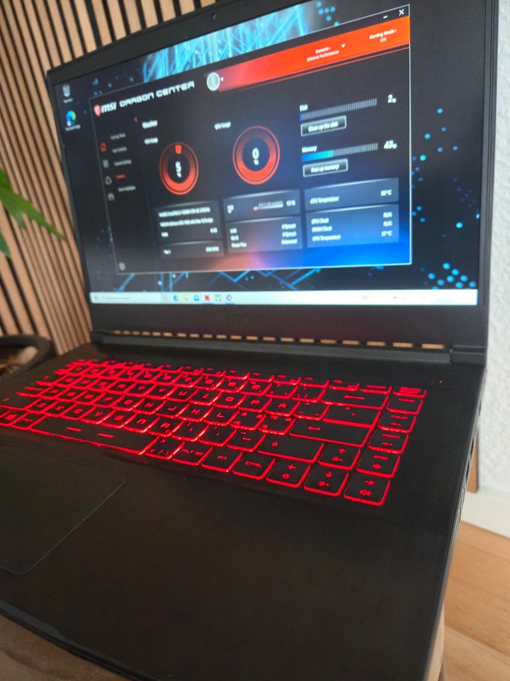 MSI GF63, Core i5 GHz, 8 GB ram