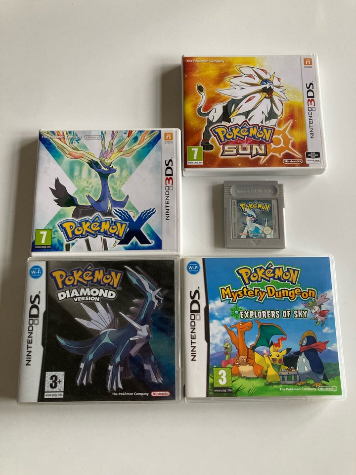 Blandet Pokemon spil , Nintendo 3DS