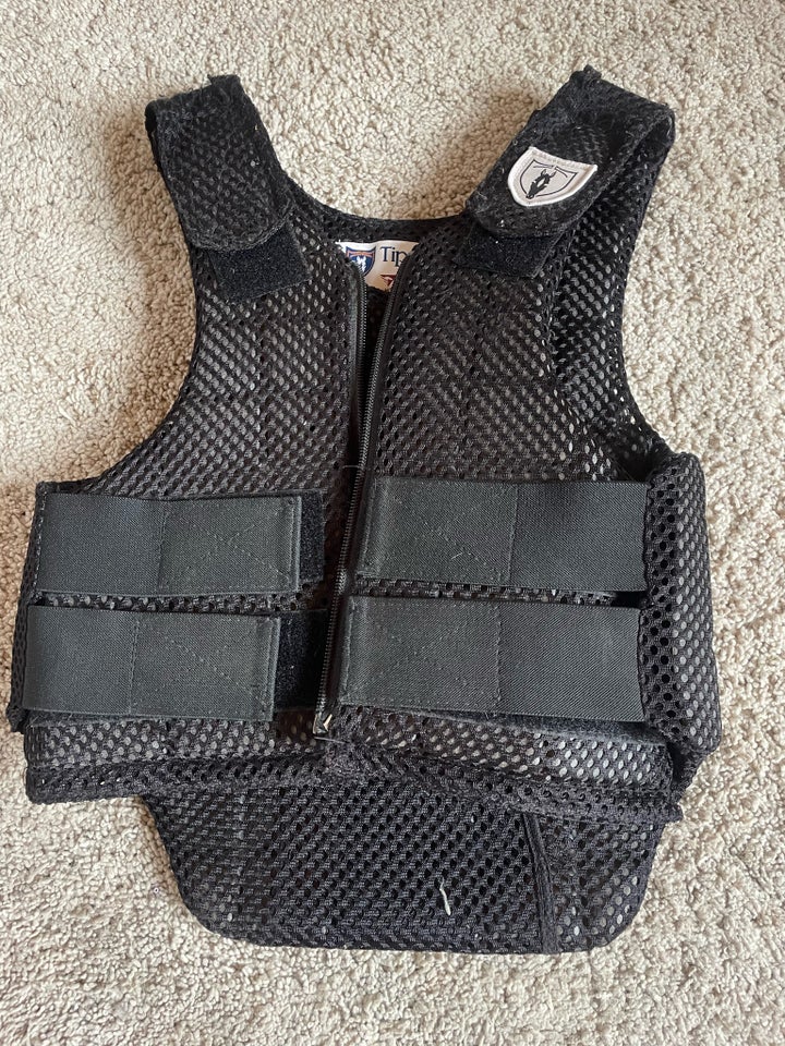 Ridevest Sikkerheds vest str YS